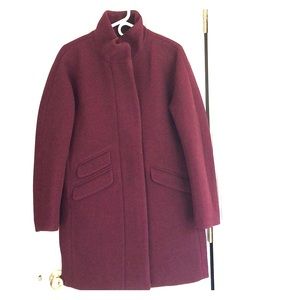 J Crew cocoon cloth coat NWT